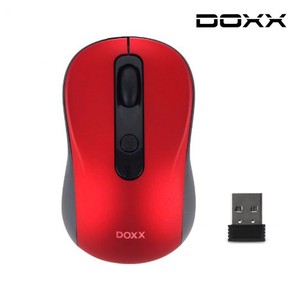 DOXX 무선 광마우스 (DX-WM7500) (레드)