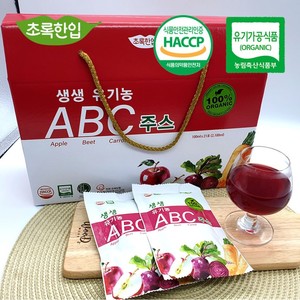 [초록한입] 유기농 ABC주스 100ml * 21포